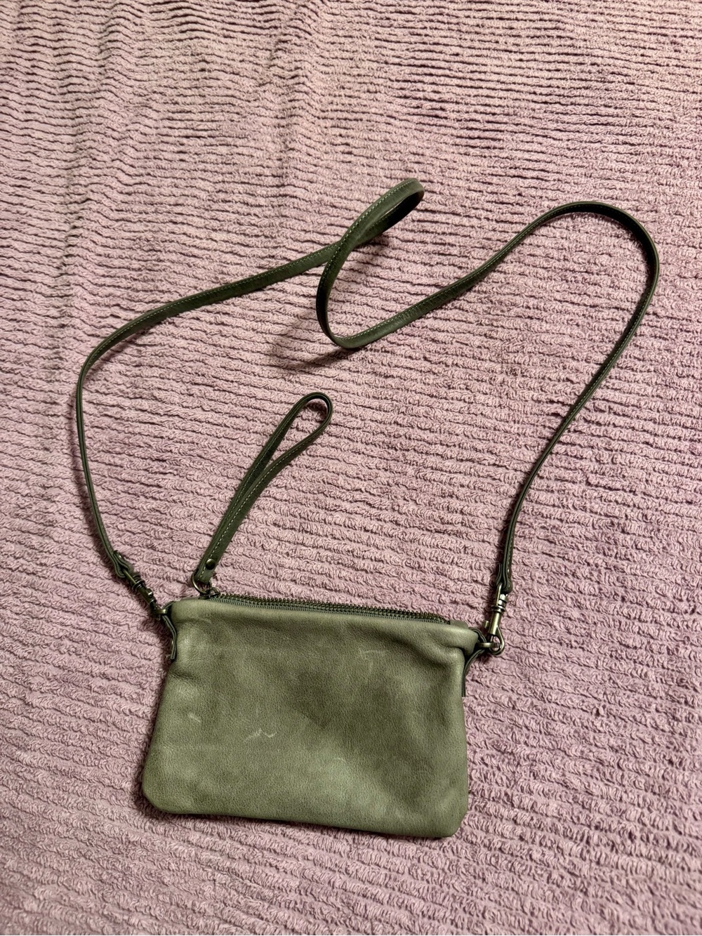 Rough and Tumble Cash Pack Crossbody Maine Fog